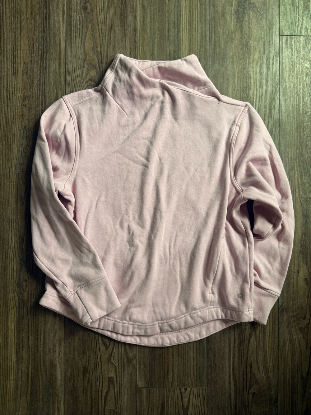 Apana Light Pink Turtleneck Pullover Sweater
